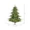 6.5ft. Pre-Lit Sherwood Fir Artificial Christmas Tree, Warm White LED Lights